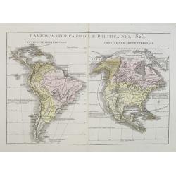 L'America Storica, Fisica e Politica nel 1825.