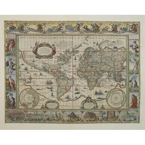 Old map image download for Nova Totius Terrarum Orbis Geographica Ac Hydrographica Tabula..