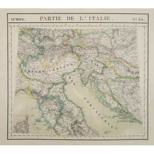 Old map image download for Europe. Partie de la Italie. N°20.