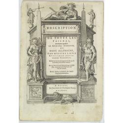 Title page: Descrittione.. di tutti i Paesi Bassi..