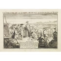 [ Title page ] Le Theatre de la Guerre dessus et aux environs du Rhein.