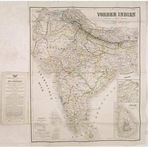 Old map image download for Vonder Indien.