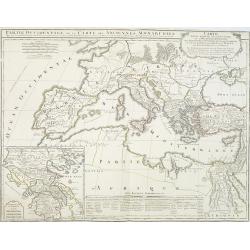 Partie Occidentale de la Carte des Anciennes Monarchies. . .