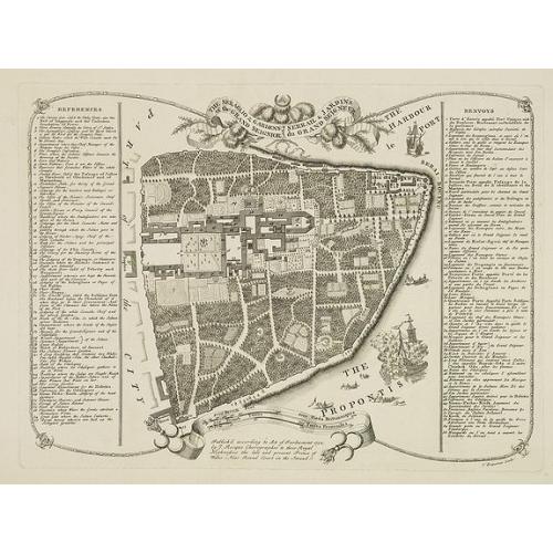 Old map image download for The Seraglio & Gardens of the Grand Seignior. / Serrail & Jardins du Grand Seigneur.