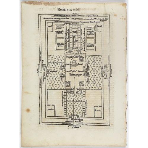 Old map image download for Quinta Etas Mundi. Folium. LXVII