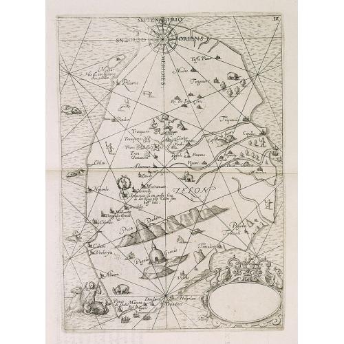 Old map image download for IX. Tabula Cosmographica, Regionis Sive.