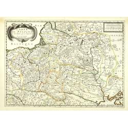 Carte de Pologne et des Estats qui en dépendent Par du Val. . .