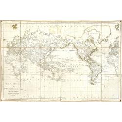 Planisphere ou carte générale du globe par j.B. Poirson. . .