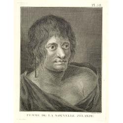 Femme de la Nouvelle Zélande. Pl. 58.