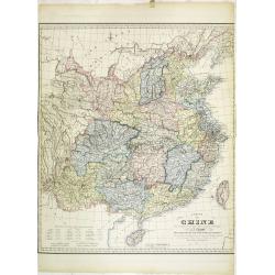 Carte de la Chine dressée d'après les matériaux Chinois les plus authentiques par J. Klaproth avec l'indication des cinq ports ouverts aux Européens. . .