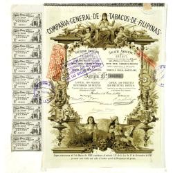 (Certificate) Accion ordinarias de 500 Pesetas.