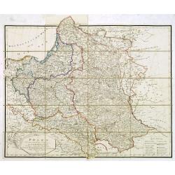 Charte von Polen nach seiner gegenwärtigen Eintheilung in das neue Königreich Polen, die übrigen russischen Besitzungen, das preussische. . . 1831