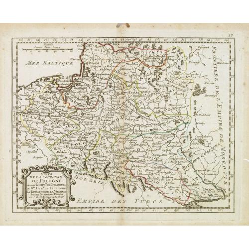 Old map image download for Etats de la couronne de Pologne . . .