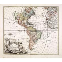 Americae Mappa generalis Secundum legimitas projectionis Stereiographiae regulas. . . MDCCXXXXVI