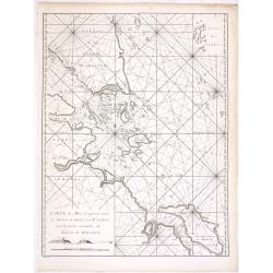 Carte des mers comprises entre le détroit de Banca et P°. Timon avec la partie orientale du détroit de Malacca.