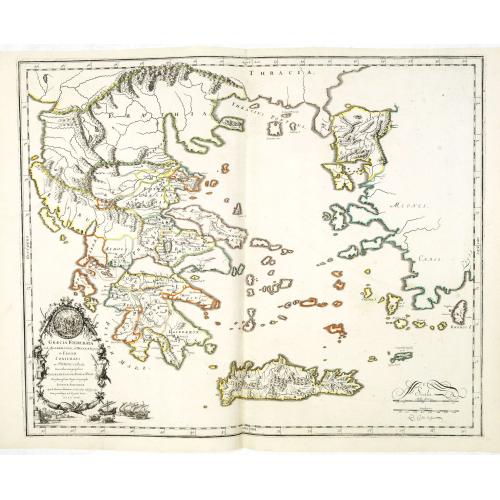 Old map image download for Graecia Foederata sub Agamemnone, ob Helenae Raptum in Troiam coniurans . . .