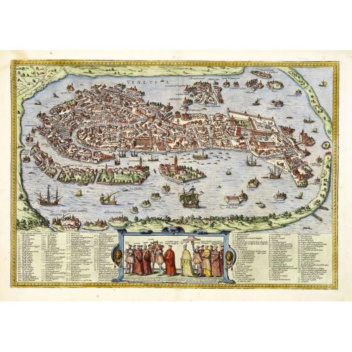 Old map image download for Venetia. (Venice)