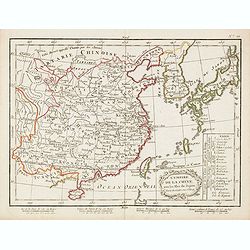 L'Empire de la Chine avec les isles du Japon.