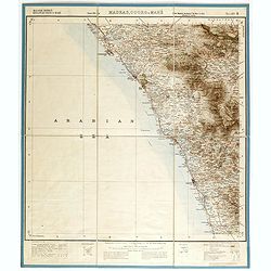 Malabar district, Kiggatnad Taluk & Mahé. MADRAS, COORG & MAHE NO 49 M.