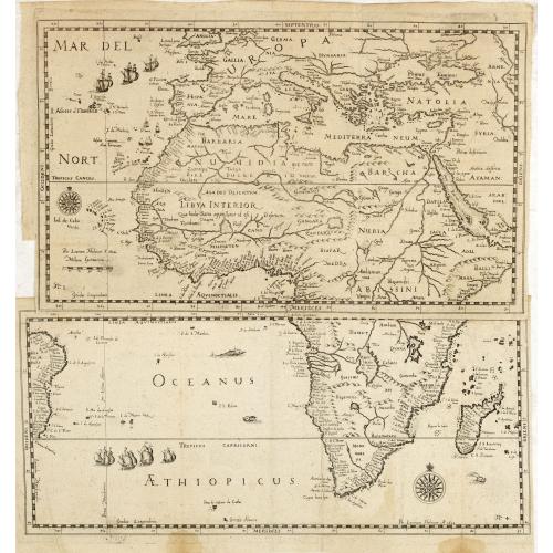 Old map image download for [Two sheet map of Africa.]