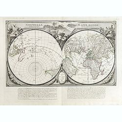 Nouvelle Mappe Monde dediee au progres de nos connoissances.