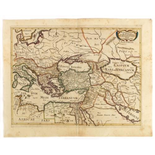 Old map image download for Romani imperi qua Oriens est descriptio geographica...