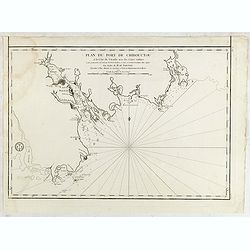 Plan du port de Chibouctou à la cote de l'Acadie avec les cotes voisines. . .