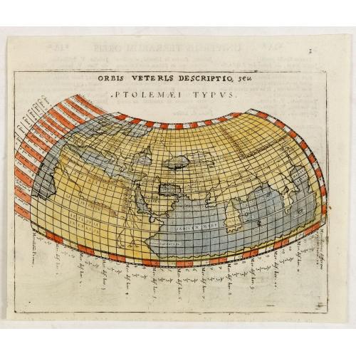 Old map image download for Orbis Veteris Descriptio, seu Ptolemaei Typus.