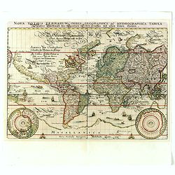 Nova totius terrarum orbis geographica ac hydrographica tabula. . .