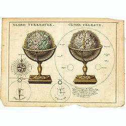 Globe Terrestre. / Globe Celeste.