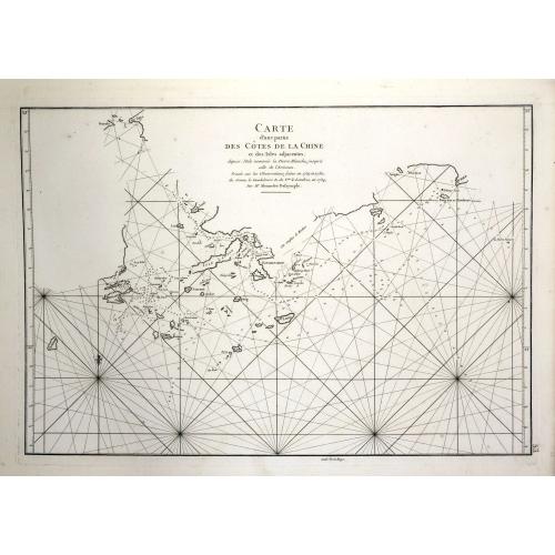 Old map image download for Le Neptune Oriental ou routier general des Cotes des Indes orientales et de la Chine. . .