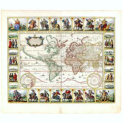 Nova Totius Terrarum Orbis Geographica ac Hydrographica tabula.