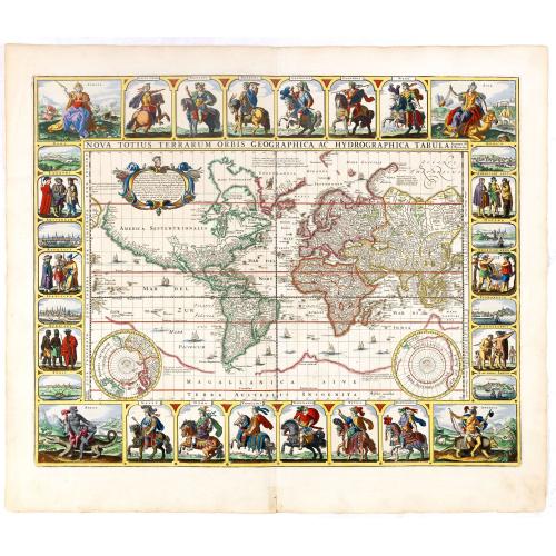 Old map image download for Nova Totius Terrarum Orbis Geographica ac Hydrographica tabula.