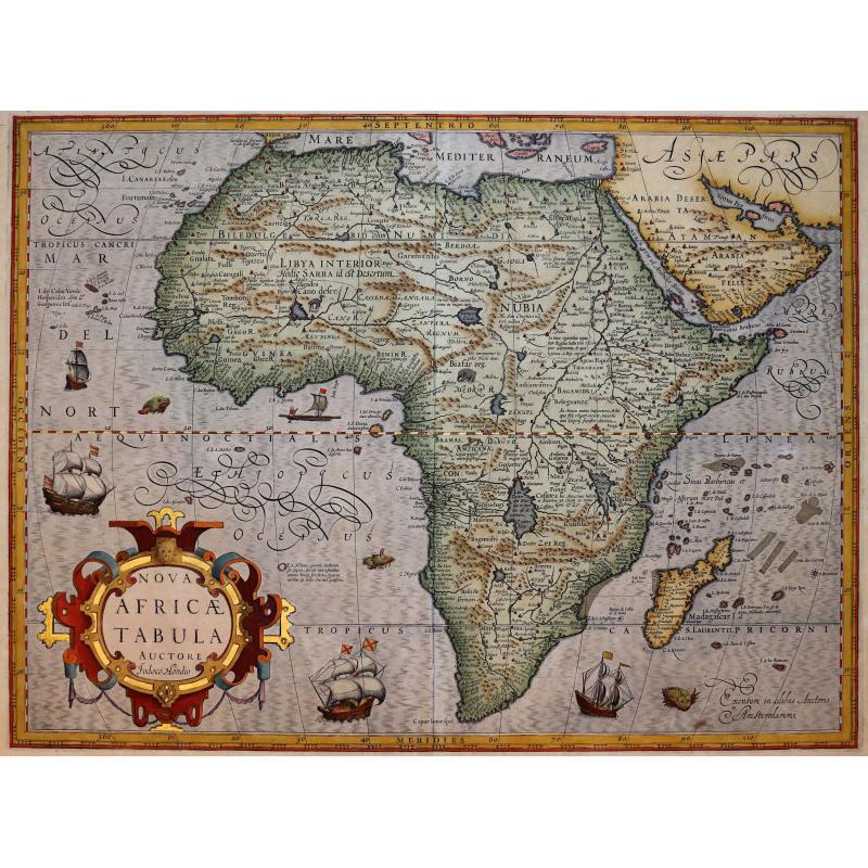 Nova Africae Tabula.