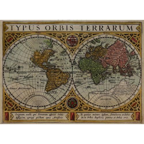 Old map image download for Typus Orbis Terrarum.