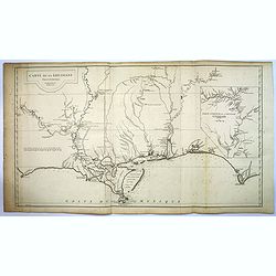 Carte de la Louisiane. . .