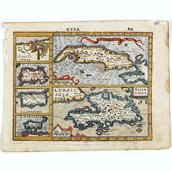 Cuba Insula. Hispaniola.