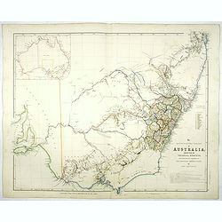 The South Eastern portion of Australia compiled from the Colonial surveys, and from details furnished by exploratory expeditions by John Arrowsmith.