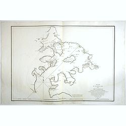 Plan de l'Entree du Port de Bucarelli sur la Cote du Nord-Ouest de l'Amerique, par 55°15' de Latitude Nord et 136°15' de Longitude a l'Ouest de Paris . . .