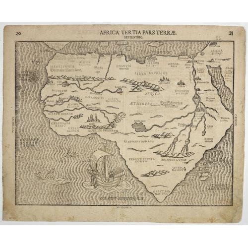 Old map image download for Africa Tertia pars Terrae.