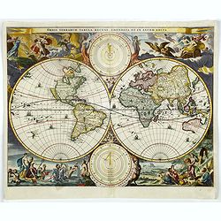 Orbis Terrarum Tabula recens emendata et in Lucem edita.