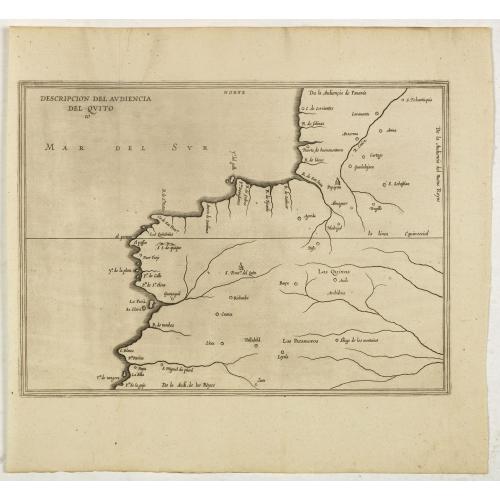 Old map image download for Descripcion Del Audiencia Del Quito. (Colombia & Ecuador)