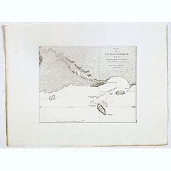 Plan des Iles Louis-Napoleon et de la Riviere des Cygnes (Terres de Leuwin et d'Edels) [cartographic material] / par M. M. L. Freycinet et Heirisson, ans 1801 et 1803.