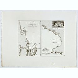 Plan du port du Roi-George, à la terre de Nuyts. . . [with] Plan de la baie du Geographe, à la terre de Leuwin. . .