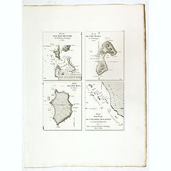 Plan des Iles Hunter par M. M. Freycinet et Boullanger, an 1802. [with] Plan de l'Ile Maria par M. Boullanger, an 1802. [with] Plan de l'Ile King par M. Faure, an 1802. [with] Plan d'une partie de l'Archipel Bonaparte (a la Nouvelle-Hollande)