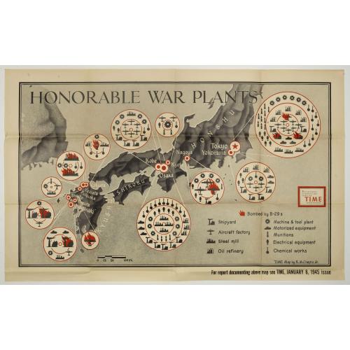 Old map image download for Honorable War Plants [in Japan]