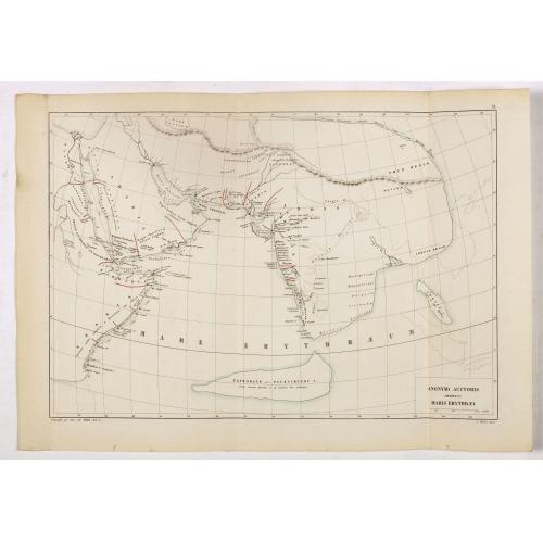 Old map image download for Anonymi auctoris periplus Maris Erythraei.