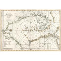 Carte de la Mer de Dannemark et des Entrees dans la Mer Baltique