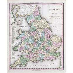 [Lot of Four Maps of England]