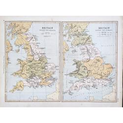 [Lot of Four Maps of England]